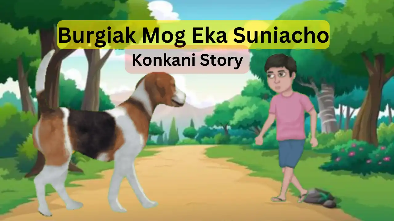 Burgiak Mog Eka Suniacho Short Story in Konkani Learn Konkani